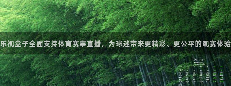 乐视盒子全面支持体育赛事直播，为球迷带来更精彩、更公平的观赛体验
